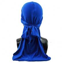 Men's Elastic Breathable Sports Headband Tie-Up Headwrap - Men's Lace-up Hat - View 13