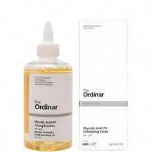 The Ordinary Glycolic Acid 7% Toning Solution 240ml, Exfoliante Facial para Todo Tipo de Piel, Loción Renovadora de Noche, Ilumina y Suaviza el Rostro - 1PCS - Ver 11