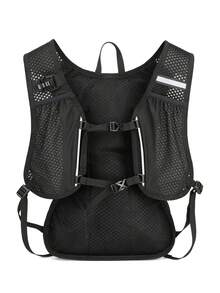 1pc Lightweight Waterproof Cycling Hydration Backpack, Running Vest Bag, Outdoor Sports Backpack, Suitable For Hiking, Marathon, Cross-Country Cycling - White - View 5