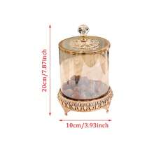 Decorative Bottles & Jars - Large Gold Color - View 6