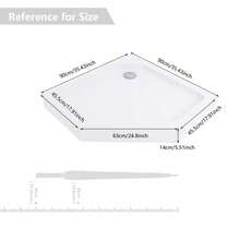 Angle Shower Base Corner Shower Pan Corner Shower Tray For Bathroom - 1 Piece - View 2