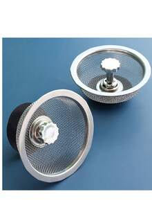 Elastic Cuffed Sink Strainer Mesh Bag, Hair And Food Scrap Filter, Universal Disposable Kitchen Sink Filter - Upgraded Version - View 1