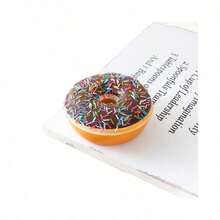 1 buah Mainan Remas Mobil Donat Realistis dengan Pantulan Lambat untuk Meredakan Stres, Warna-warni, Jarum Permen, Magnet Donat, Pengiriman Acak - MultiWarna - View 5
