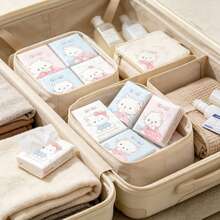 8/16/32/72/144pcs Portable Handkerchief Paper Bag Facial Tissues Portable Mini Pocket Napkins Students Travel With Tissues(8pcs=1pack) - Multi-color - View 6