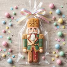 1PC Christmas Nutcracker Soldier Silicone Mold, Fondant Baking Mould For Cake Decorating - Beige - View 6