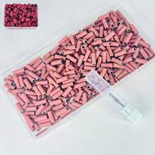 300pcs 3mm Sanding Bands For Nail Drill #180 #240 Grit Nail Sanding Bands For Nail Salon - Multicolor - View 6