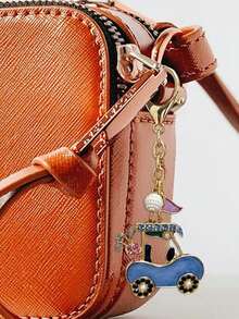 Golf Cart Keychain, Unisex Pearl Golf Sports Bag Charm, Car & Backpack Accessory, Birthday Holiday Christmas Gift For Golf Enthusiasts - Multicolor - View 9