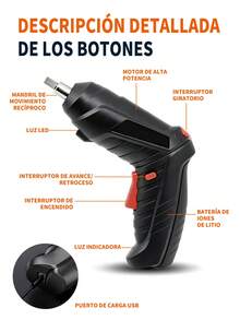 Electric Screwdrivers - Black - View 10