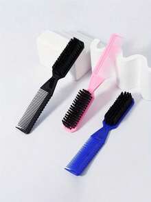 1/2/5PCS Children's Universal Double-Sided Styling Comb, Two-In-One Hair Care Comb, Suitable For Styling And Daily Use - Multicolor - View 6