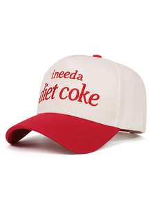 1pc Minimalist Fashion New Hip Hop Skateboard Letter Ineeda Embroidered Baseball Cap, Outdoor Adjustable Sun Hat, Casual Decorative Hat, Unisex - Letter Ineed - View 4