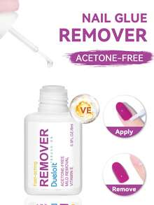 Multi-Functional Brush-On Nail Glue Remover 8ml For Press On And Fake Nails - 8 Ml - View 1