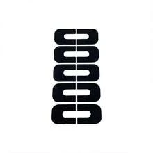 1pc U-Shaped Nail Cuticle Protector Sticker, Anti-Overflow Nail Art Barrier Tape, Suitable For Gel Nail Polish, Prevents Finger Staining Nail Art Tool - Multicolor - View 7