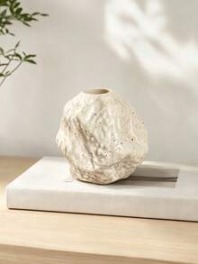 Nordic Irregular Rock‑Textured Reed Diffuser Bottle, Wrinkled Stone‑Shape Aroma Container, Decorative Fragrance Holder For Living Room Bathroom Tabletop Home Ornament - Rock - View 9