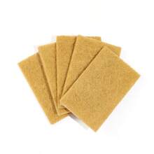 5/10pcs Sisal Wood Pulp Sponge Cloth, Sisal Fiber Dish Cloth, Green, Durable Washable Non-Stick Dish Cloth - Multicolor - View 9