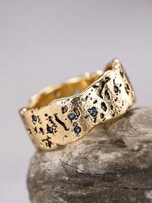 1pc Elegant Cubic Zirconia Ring, Women's Wedding Anniversary Accessory Gift - 1# - View 4