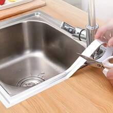 1pc Heavy Duty Aluminum Foil Tape High Temperature Resistant Waterproof Oil Proof Strong Adhesive Tape For Kitchen Stove Pipe Sealing - View 5