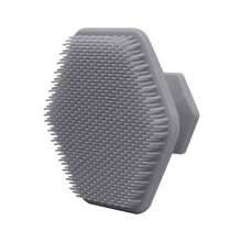 1pc Soft Silicone Face Cleansing Brush, Gentle Exfoliating Massage Pad, Fragrance-Free, Men's Bathroom Shower Accessory, Home Bathroom Decor, Back To School Supplies, Reusable Manual Face Wash Brush, Removes Makeup Residue, Blackheads, Facial Massage - Multicolor - View 14