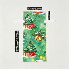 2pcs/5pcs/10pcs Multi-Color Multi-Style Drawstring Christmas Gift Bags, 3D Drawstring Bags, Extra Large Christmas Gift Packaging Bags, Wine Bottle Packaging Decorative Bags - Multiple Styles - View 15