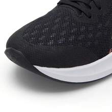 Asics New Women's HYPER SPEED 4 Racing Cushioning Comfortable Breathable Casual Running Shoes - Black/White Orange - View 6