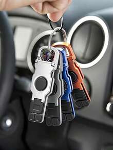 KEBIDU ABS Foldable Mini Phone Stand Keychain, Non-Slip Adjustable Portable Outdoor Travel Desktop Phone Holder - Multicolor - View 8