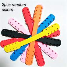 2/5pcs Mask Extenders | Soft Silicone, Buckle Adjustment, Prevents Ear Strain | Adjustable Size, Suitable For Everyone | Compatible With Head-Worn Mask Straps, Essential For Long-Term Mask Wearers - Multicolor - View 10