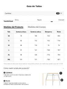 Impala Jeans Baggy para Hombre, Pantalón de Mezclilla de Ajuste Holgado, Diseño Desgastado Vintage, Pierna Ancha, Estilo Y2K Calle, Casual para Uso Diario, Moda Urbana Juvenil - Negro - Ver 9