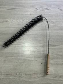 1pc Radiator Brush - 72cm - Goat Hair Bristle Radiator Brush - Suitable For Cleaning Flat Radiators - Black - View 6