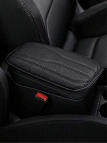 New Universal Car Center Console Sunshade With 2 Storage Pockets - Leather Armrest Box Cover, Waterproof Armrest Box Pad, Armrest Box Cover, Interior Decoration Accessories Suitable For SUV/Pickup/Car, Scratch-Resistant And Wear-Resistant - Style a - View 20