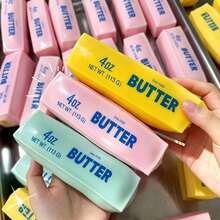 somoving 1pc New Crisp ASMR Handmade Squeeze Soft Ball, Realistic Butter Stick Food Toy, Popular Stress Relief Venting Toy, Soft Elastic Finger Fidget Gadget, Suitable For Teenager Desktop Relaxation, Small Gift - Multicolor - View 5