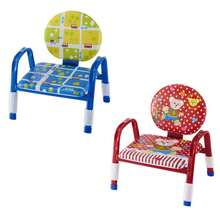 Kit 2 Cadeirinha Infantil Menino Menina Com Encosto Assento Confortável Reforçada - Azul - Visão 7
