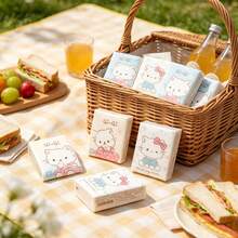 8/16/32/72/144pcs Portable Handkerchief Paper Bag Facial Tissues Portable Mini Pocket Napkins Students Travel With Tissues(8pcs=1pack) - Multi-color - View 8