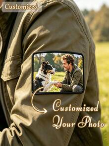 Custom Heat Transfer Patch DIY Iron-On Sticker Labels, Suitable For Jackets, Bags, Hats, Personalized Photo Badges, Unique Gifts And Clothing Customization - Multicolor - View 2