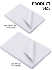 Fusible Interfacing For Sewing Iron On Interfacing,White Iron On Fusible Interfacing Fabric For Sewing Interface Fabric For Sewing Diy Craft Quilting - White - View 2