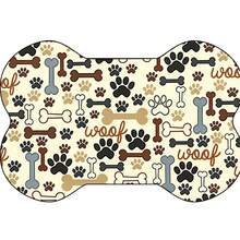 1pc Bone-Shaped Pet Feeding Mat, Anti-Spill Pet Bowl Mat, Suitable For Cats And Dogs, Food And Water Bowl Mat, Absorbent, Non-Slip, Quick-Drying, Dirt-Resistant And Easy To Clean, Suitable For Small And Medium-Sized Household Dogs Pet Supplies - View 9