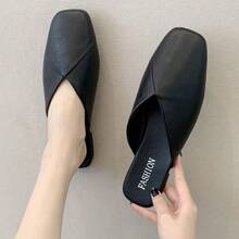 Women Flats - Black - View 4