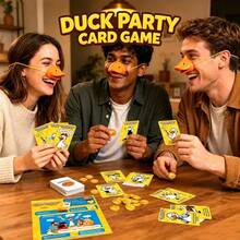 Children's Multi-Player Funny Desktop Party Game, Nose-Wearing Card Table Game Set, Family Gathering Team Building Hilarious Interactive Leisure Toy, Adult And Children's Fun Battle Desktop Mini Game, Suitable For Party, Holiday, Birthday Gift - Multicolor - View 3