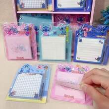 Disney 1pc Stitch Sticky Note Set, Colorful Inner Pages, Suitable For Office And Study Supplies, Multi-Functional Stationery And Office Information Stickers, Back To School Essential - Multicolor - View 3
