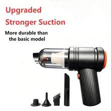 High Power Cordless Vacuum Cleaner (USB Rechargeable; Suitable For Home And Car Use; Handheld Design; Strong Suction; Dual Function Vacuum And Blower; Built-In 2*1200mAh Battery) - Vacuum Cleaner - View 13