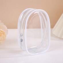10/15/17cm Plush Doll Storage Bag, PVC Transparent Doll Display Bag, SP Doll Transparent Bag, Transparent Storage Box, Fan Support Ita Bag, Suitable For Anime Cartoon Dolls, Doll Bag For Labubu. Pink Border Product Does Not Include Doll - Dustproof Storage Protective Case - View 9