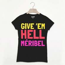 Méribel Vintage Women's Clothing,Top,Halloween Costume,Outerwear,Women's Autumn Clothing,Women's Top,Printing T Shirt,Y2K Style,Women's Vacation Cloth - Black - View 2