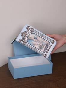 Dompet Panjang Wanita Modis Retro Lucu Motif Kelinci 2026, Dompet Clutch dengan Ilustrasi Bordir dan Resleting, Dompet Gaya Feminin dengan Banyak Slot Kartu dan Rantai, Dompet Panjang Selempang Satu Bahu, PU - MultiWarna - View 16