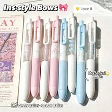 Little Pudding Ballet Automatic Pencil, Ins High Aesthetic Cute Durable Lead Pencil, 0.5mm Student Pencil, Back To School Supplies - A - View 6