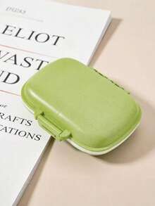 1/3pcs New Portable 8-Grid Sealed Pill Box, Moisture-Proof Pill Box, Sub-Packaging Storage Box, Travel Convenient Carrying Box - Multicolor - View 21