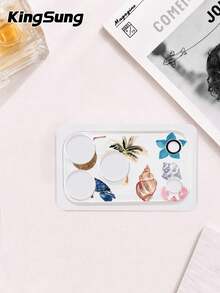 Kingsung Ocean Pattern Camera Lens Protector, Compatible With IPhone 17 Pro/17 Pro Max, Phone Accessory, Transparent Anti-Scratch Camera Cover, Birthday Gift For Family And Friends - Multicolor - View 11