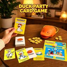 Children's Multi-Player Funny Desktop Party Game, Nose-Wearing Card Table Game Set, Family Gathering Team Building Hilarious Interactive Leisure Toy, Adult And Children's Fun Battle Desktop Mini Game, Suitable For Party, Holiday, Birthday Gift - Multicolor - View 4