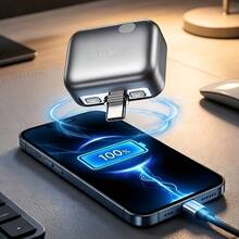 Universal 140W Dual Port Charger Accessory, All Charging Modes, AI Recognition & Safety Protection, Compatible With All Phones - Silver - View 6