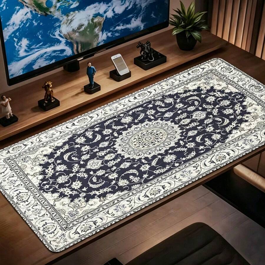 Mouse Pad Gamer Bohemian Persian Rug XL Home Computer New Mousepad XXL Mechanical Keyboard Pad Rubber Non-Slip Base Gaming Laptop Mouse Mats - View 1