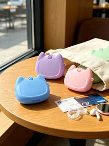 Cute Portable Silicone Dental Retainer/Orthodontic/Aligner Case, Storage Box, Data Cable Organizer Bag, With Cleaning Floss, Odorless, Oral Retainer And Expander Personal Care Storage, Suitable For Travel And Outdoor Activities - Multicolor - View 6