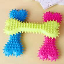 3pcs/1pc (Suitable For Small Dogs) Dog Chew Toy, Bone Shaped Dog Chew Toy, Clean Teeth, Rubber Toothbrush Stick Chew Toy, Used For Training And Entertainment (Suitable For Small Dogs, Not Suitable For Large Dogs) - Multicolor - View 7