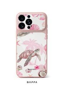 GIIPPA 1pc Turtle Pattern Design, Phone 17 Pro Max Phone Case, Compatible With Phone 16 Pro Max, 15 Pro Max, 14 Pro Max, Korean Style High-End Fashion Fun Phone Case, Suitable For 11/12/13/14/15/16 Pro Max Plus, Elegant Design For Men And Women, Perfect Gift For Girlfriend On Christmas, Valentine's Day, Easter, Wedding Season And Birthday! - Multicolor - View 6